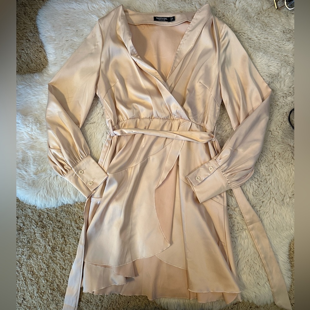 Nastygal long sleeve dress